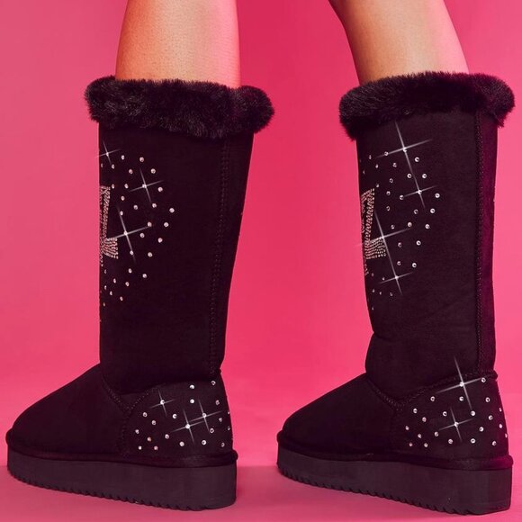 BRATZ  BRINGING THE BLINGY  Knee High Boots ( BRAND NEW !!!! ) - Picture 3 of 8